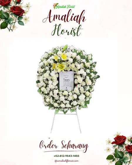 Krans Bunga Duka Padek